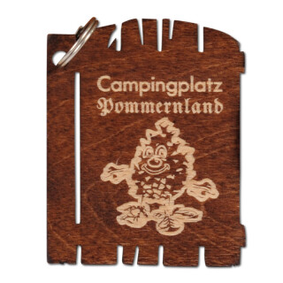 Schlüsselanhänger aus Holz