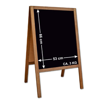 Beschriftungstafel Naturbraun 115x60 cm
