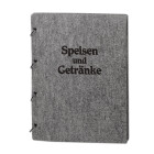 Filzspeisekarte