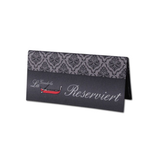 Reserviertschild Diner Textil