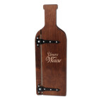 Weinkarte aus Holz Holz dunkel