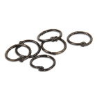 Heftringe schwarz - 2 Stk