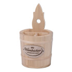 Besteckfass geflammt