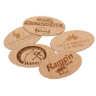 Besteckfass Natur mit Eigenlogo