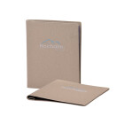 Speisekarte Stylo Soft Click A5 mit Eigenlogo - Yuta Beige