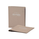 Speisekarte Stylo Soft Click A5 mit Eigenlogo - Yuta Beige