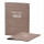 Speisekarte Stylo Soft Click A4 mit Eigenlogo - Woody Mittelbraun