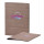 Speisekarte Stylo Soft Click A4 mit Eigenlogo - Woody Mittelbraun