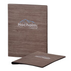 Speisekarte Stylo Soft Click A4 mit Eigenlogo - Woody...