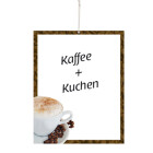 Design Tafel "Kaffee" 50x40cm, 2 Stück